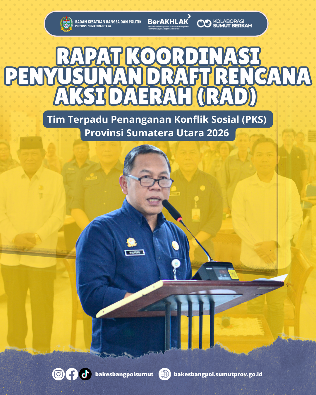 RAPAT KOORDINASI PENYUSUNAN DRAFT RENCANA AKSI DAERAH (RAD)