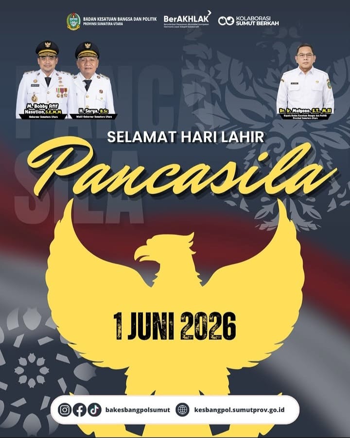 SELAMAT HARI LAHIR PANCASILA 1 JUNI 2026