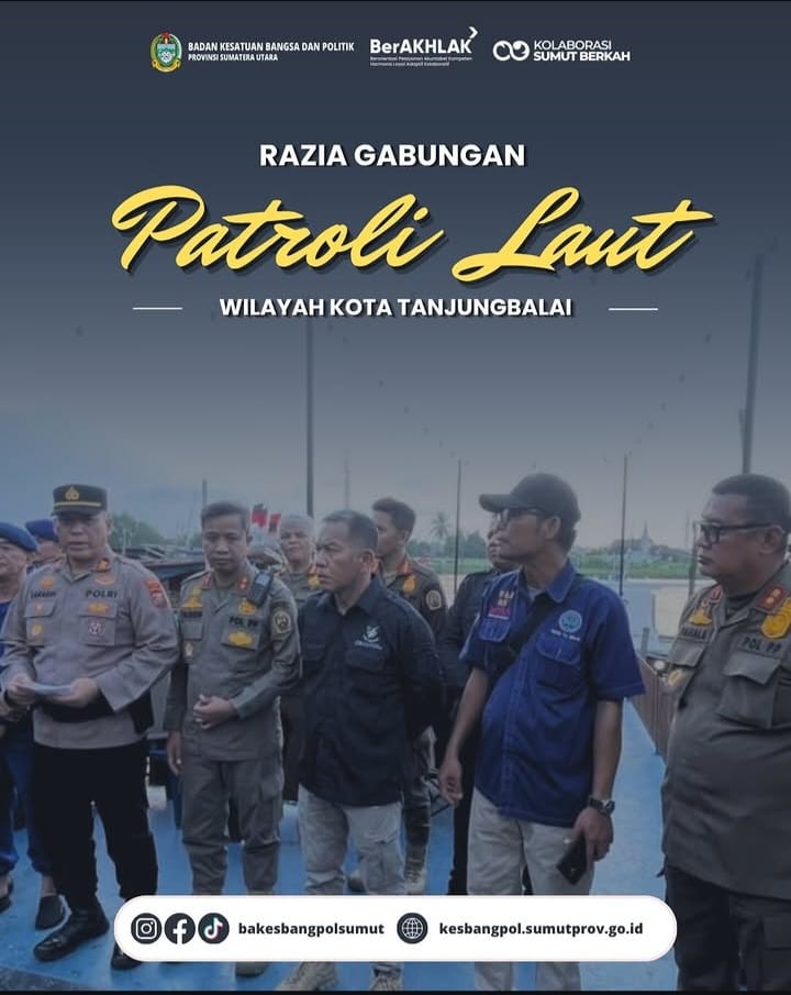 RAZIA GABUNGAN PATROLI LAUT ( Wilayah Kota Tanjungbalai )